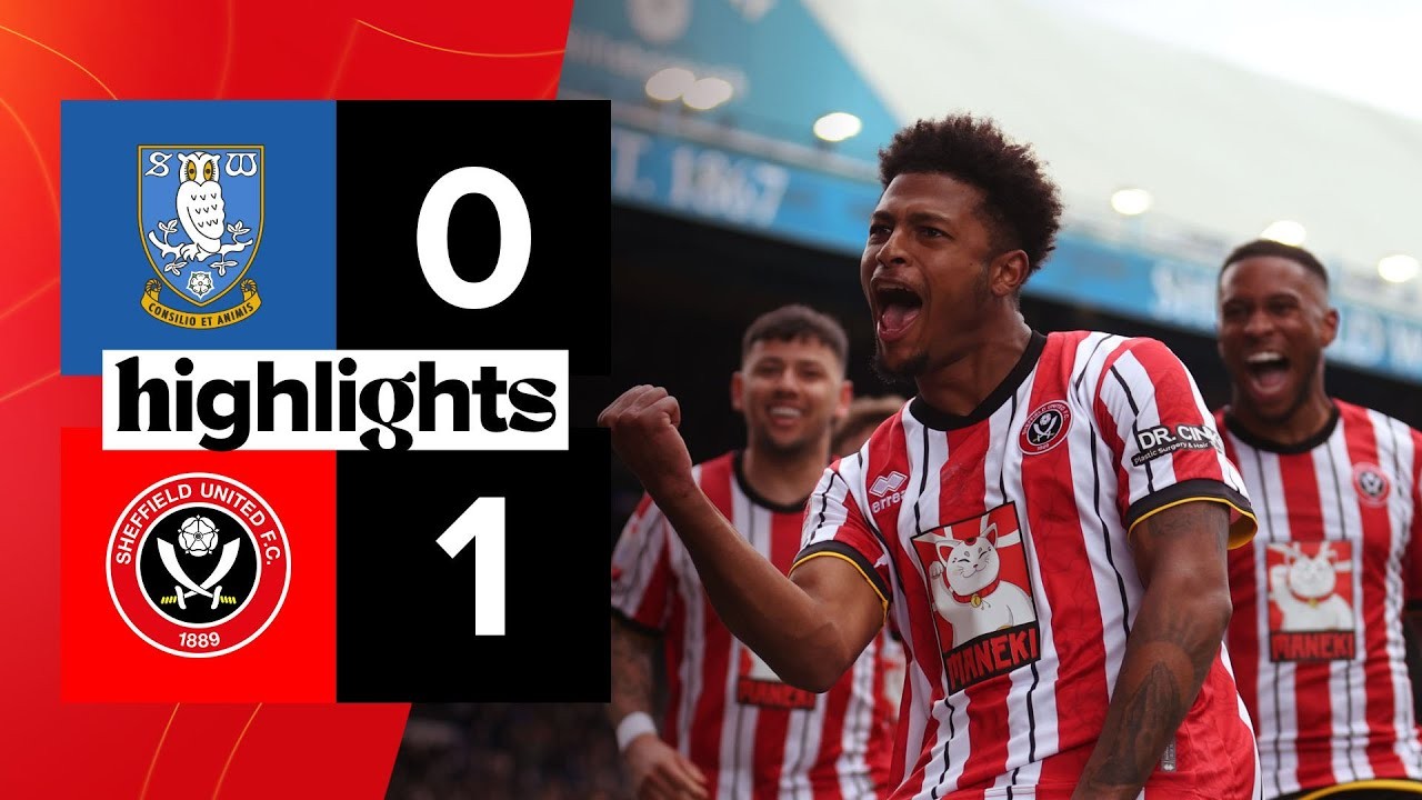 #ไฮไลท์ฟุตบอล [ เชฟฟิลด์ เว้นส์เดย์ 0 - 1 เชฟฟิลด์ ยูไนเต็ด ] เดอะแชมเปี้ยนส์ชิพ อังกฤษ 2025/17.3.68