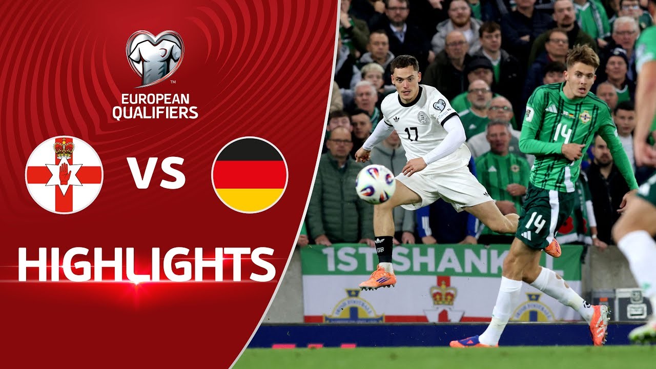 #ไฮไลท์ฟุตบอล [ ไอร์แลนด์เหนือ 0 - 1 เยอรมัน ] ฟุตบอลโลก รอบคัดเลือก โซนยุโรป 2025/14.10.68