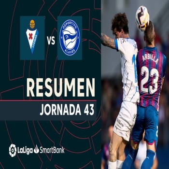 #ไฮไลท์ฟุตบอล [ เออิบาร์ 1 - 1 อลาเบส ] เซกุนด้า อาเดลานเต้ สเปน 2022/23