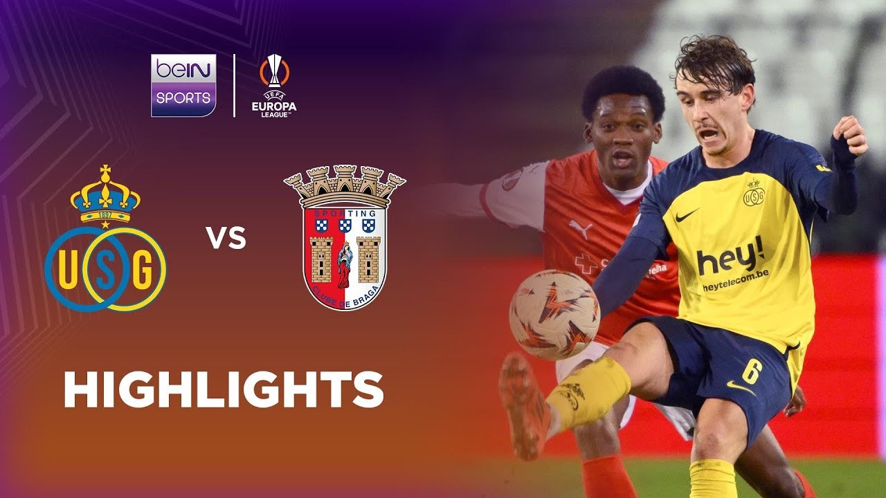 #ไฮไลท์ฟุตบอล [ แซงต์ กิลลุส 2 - 1 สปอร์ติ้ง บราก้า ] ยูฟ่า ยูโรป้าลีก (รอบแบ่งกลุ่ม) 2025/24.1.68