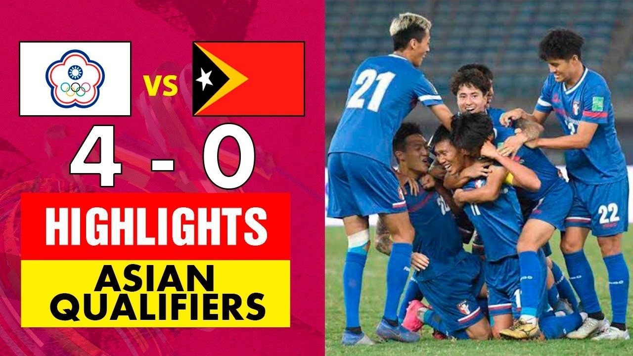 #ไฮไลท์ฟุตบอล [ ไต้หวัน 4 - 0 ติมอร์ เลสเต ] คัดบอลโลก โซนเอเชีย 2023/13.10.66