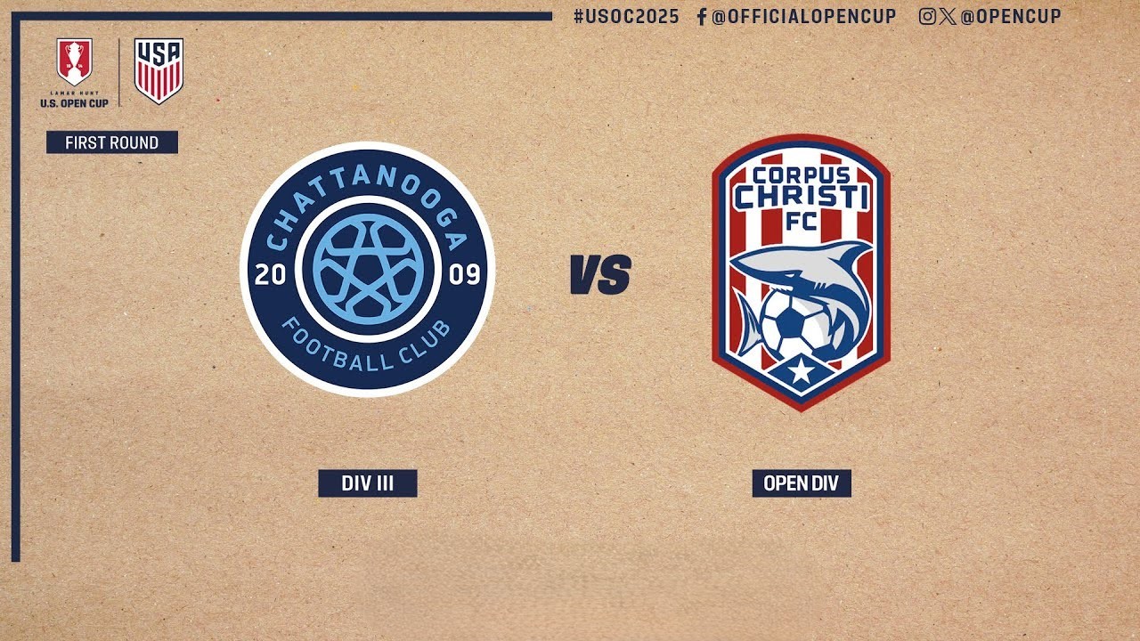 #ไฮไลท์ฟุตบอล [ ชัตตานูกา 1 - 0 คอร์พัส คริสตี้ เอฟซี ] ยูเอสเอ โอเพ่น คัพ 2025/20.3.68