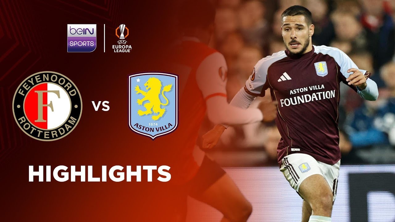 #ไฮไลท์ฟุตบอล [ เฟเยนูร์ด ร็อตเธอร์ดัม 0 - 2 แอสตัน วิลล่า ] ยูฟ่า ยูโรป้า ลีก 2025/3.10.68