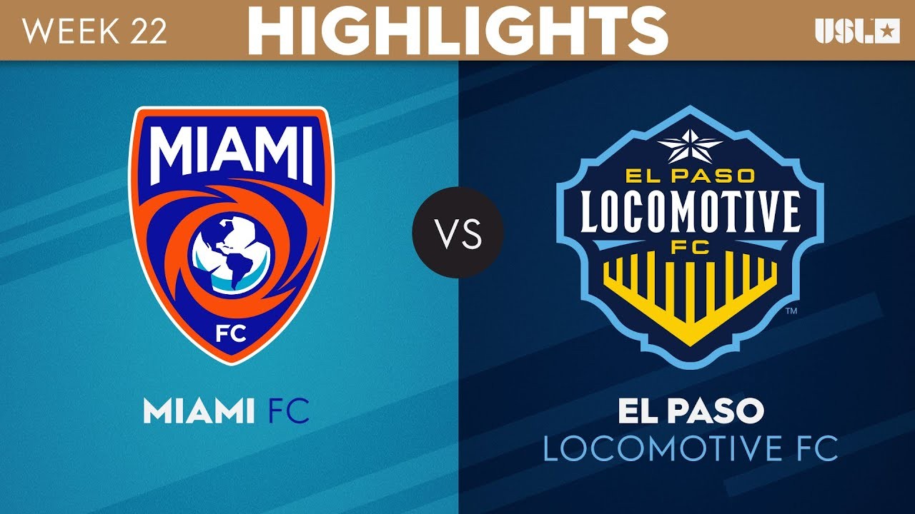 #ไฮไลท์ฟุตบอล [ ไมอามี่ เอฟซี 4 - 0 เอล แพโซ โลโคโมทีฟ เอฟซี ] ยูเอสแอล แชมป์เปี้ยนชิพ 2023