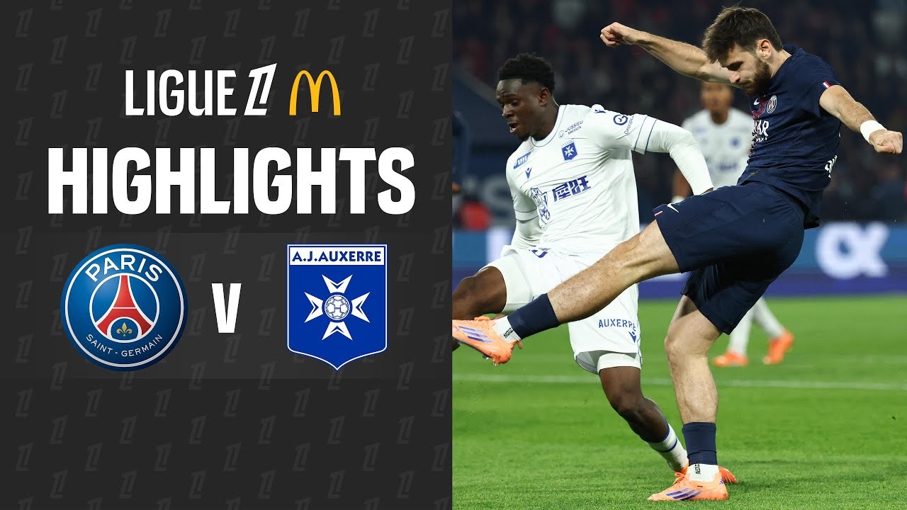 #ไฮไลท์ฟุตบอล [ ปารีส แซงต์ แชร์กแมง 2 - 0 โอแซร์ ] ลีกเอิง ฝรั่งเศส 2025/28.9.68