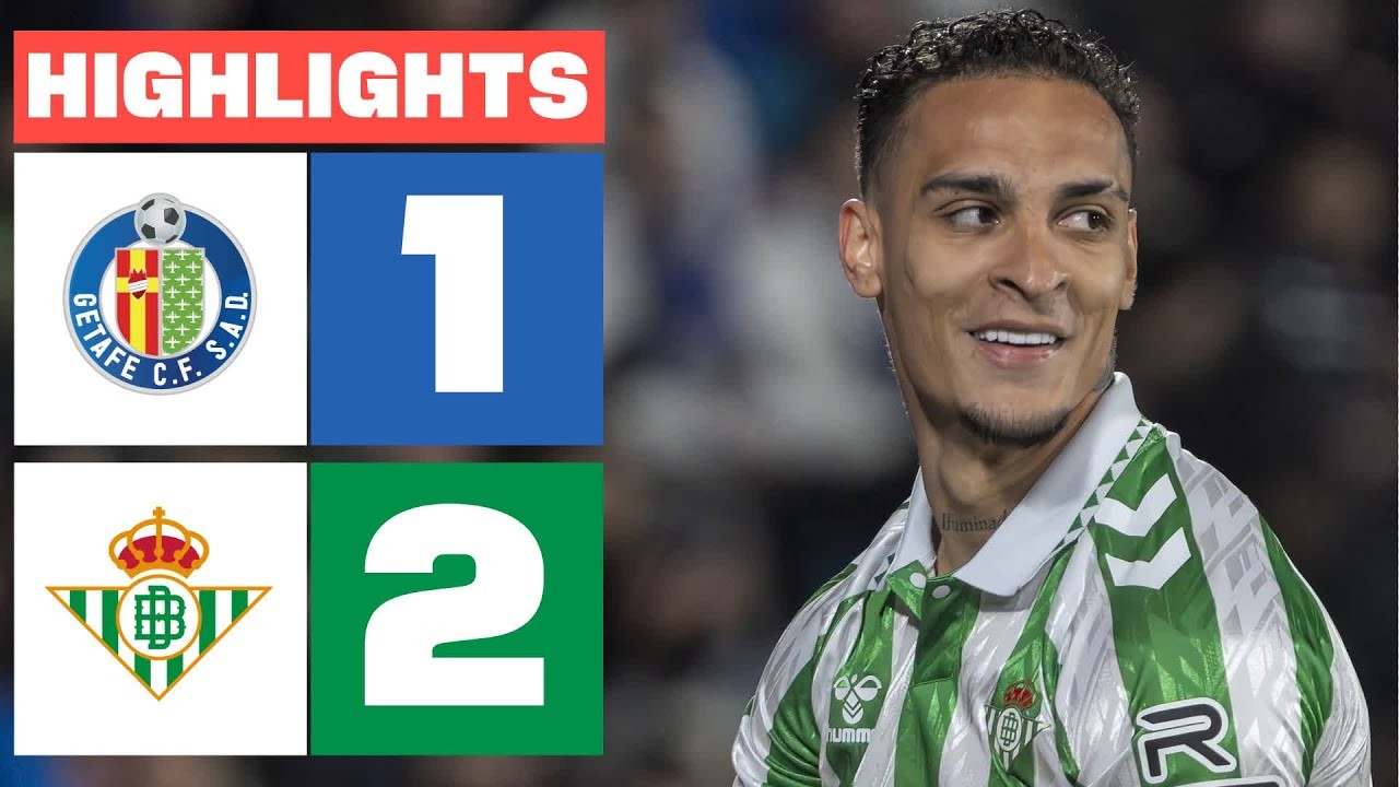 #ไฮไลท์ฟุตบอล [ เกตาเฟ่ 1 - 2 เรอัล เบติส ] ลาลีก้า สเปน 2025/24.2.68