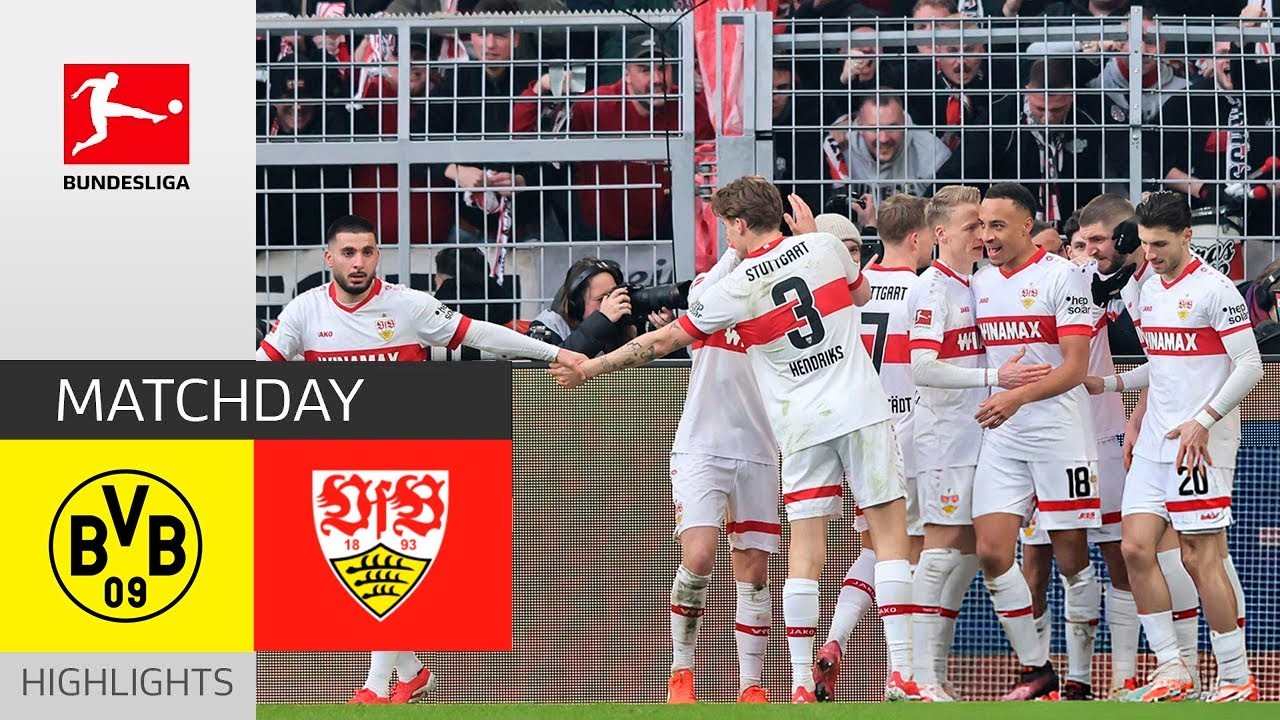 #ไฮไลท์ฟุตบอล [ โบรุสเซีย ดอร์ทมุนด์ 1 - 2 สตุ๊ดการ์ต ] บุนเดสลีก้า เยอรมัน 2025/9.2.68