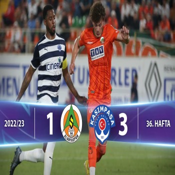 #ไฮไลท์ฟุตบอล [ อลันยาสปอร์ 1 - 3 คาซิมปาซ่า ] ตุรกี ซุปเปอร์ลีก 2022/23