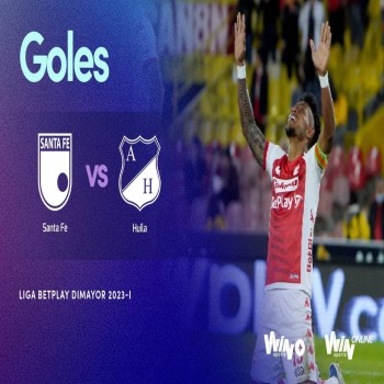 #ไฮไลท์ฟุตบอล [ อินดิเพนเดียนเต้ ซานตาเฟ่ 5 - 0 แอตเลติโก้ ฮิวล่า ] โคลอมเบีย พรีเมร่า เอ 2023