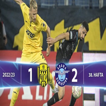 #ไฮไลท์ฟุตบอล [ อันคารากูคู 1 - 2 อดาน่า เดมิร์สปอร์ ] ตุรกี ซุปเปอร์ลีก 2022/23