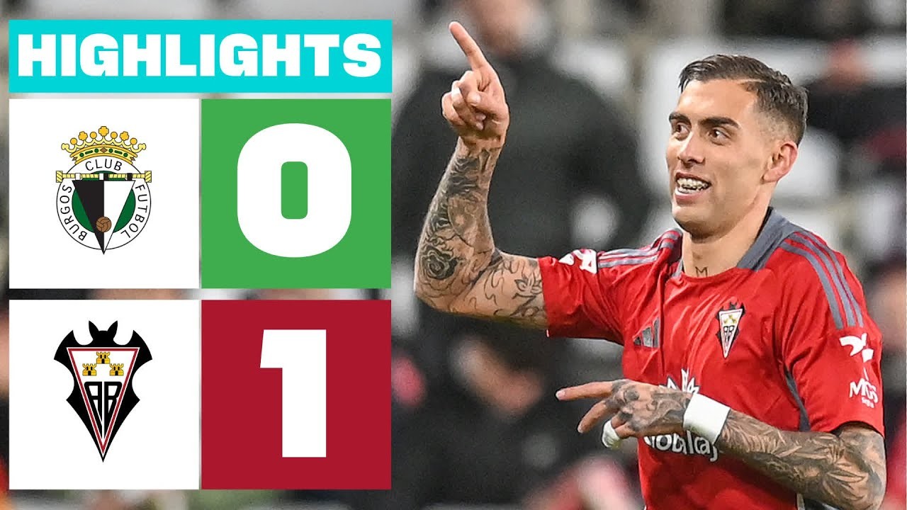 #ไฮไลท์ฟุตบอล [ บูร์โกส ซีเอฟ 0 - 1 อัลบาเซเต้ ] อเดลันเต้ สเปน 2025/9.12.68