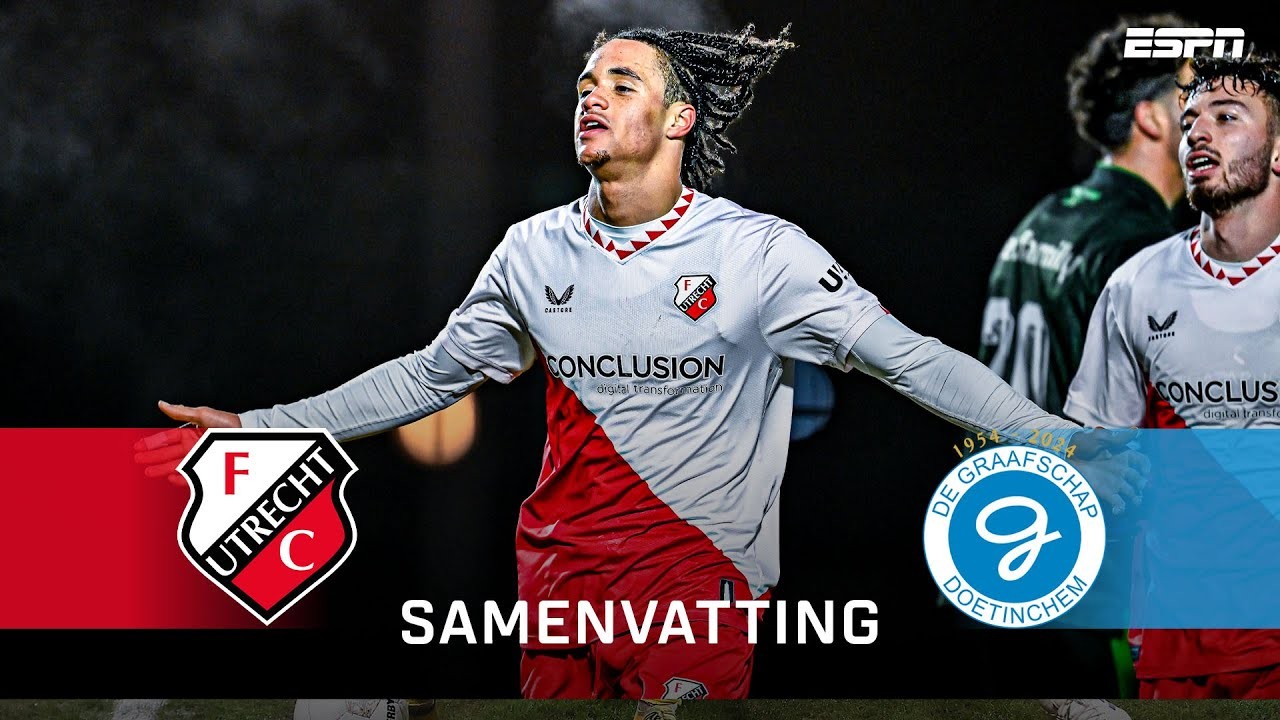 #ไฮไลท์ฟุตบอล [ อูเทร็คท์(เยาวชน) 1 - 1 เดอ กราฟสคัป ] จูปิแลร์ลีก ฮอลแลนด์ 2025/21.1.68