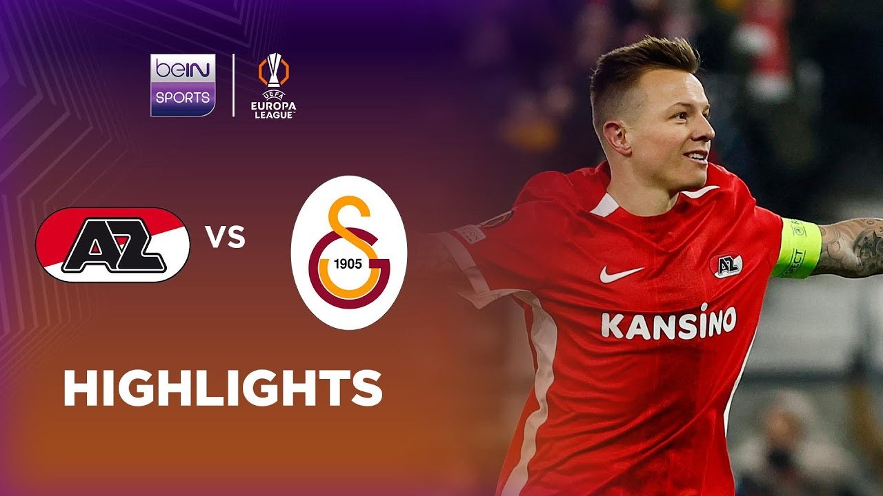 #ไฮไลท์ฟุตบอล [ อาแซด อัลค์มาร์ 4 - 1 กาลาตาซาราย ] ยูฟ่า ยูโรป้า ลีก (รอบเพลย์ออฟ) 2025/14.2.68