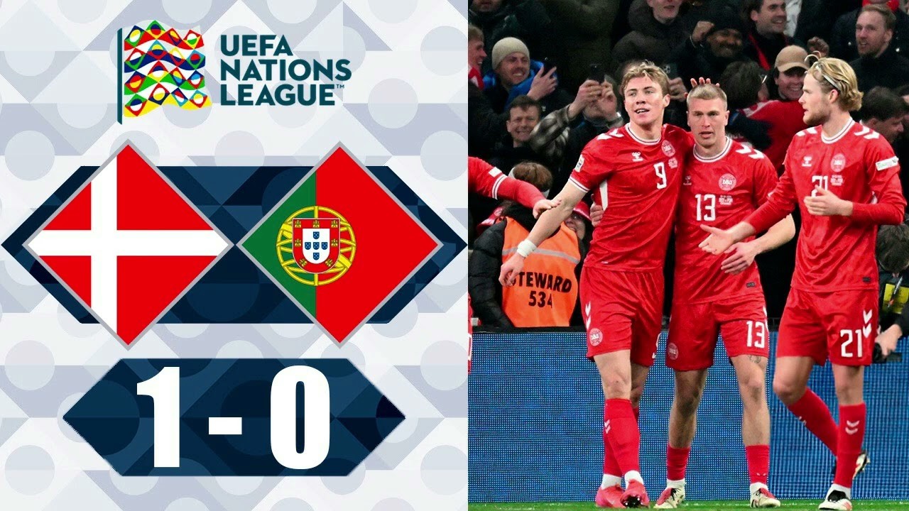 #ไฮไลท์ฟุตบอล [ เดนมาร์ก 1 - 0 โปรตุเกส ] ยูฟ่า เนชั่นส์ ลีก 2025/21.3.68