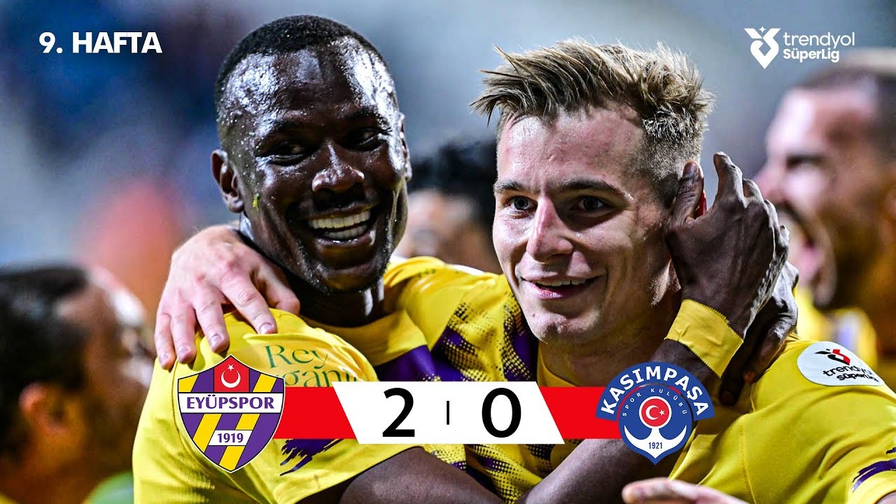 #ไฮไลท์ฟุตบอล [ อียูบสปอร์ 2 - 0 คาซิมปาซ่า ] ตุรกี ซุปเปอร์ลีก 2025/21.10.68