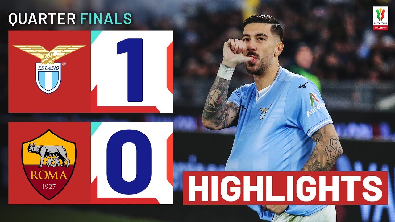 #ไฮไลท์ฟุตบอล [ ลาซิโอ 1 - 0 เอเอส โรม่า ] โคปป้า อิตาเลีย คัพ 2024/11.1.67
