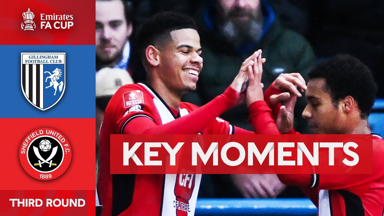 #ไฮไลท์ฟุตบอล [ จิลลิ่งแฮม 0 - 4 เชฟฟิลด์ ยูไนเต็ด ] เอฟเอคัพ อังกฤษ 2024/7.1.67