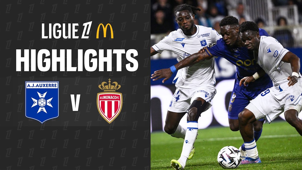 #ไฮไลท์ฟุตบอล [ โอแซร์ 1 - 2 โมนาโก ] ลีกเอิง ฝรั่งเศส 2025/14.9.68