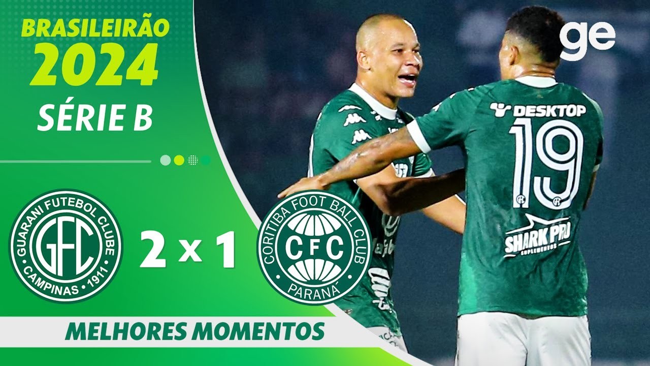 #ไฮไลท์ฟุตบอล [ กัวรานี่ เอสพี 2 - 1 กอริติบ้า พีอาร์ ] บราซิล ซีรี่ย์บี 2024/4.9.67