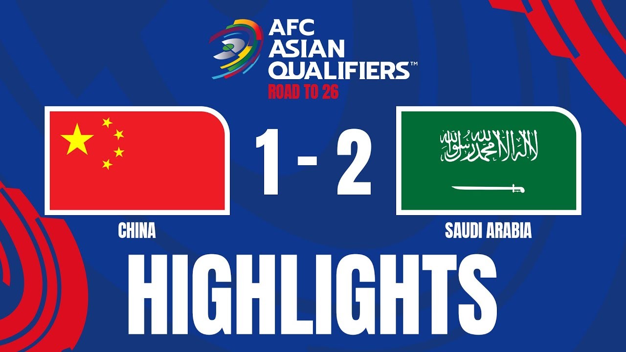 #ไฮไลท์ฟุตบอล [ จีน 1 - 2 ซาอุดีอาระเบีย ] ฟุตบอลโลก รอบคัดเลือก โซนเอเชีย 2024/11.9.67