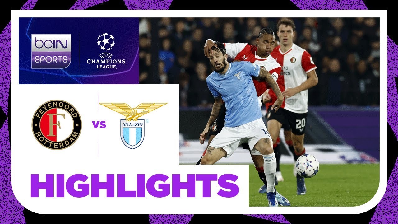 #ไฮไลท์ฟุตบอล [ เฟเยนูร์ด 3 - 1 ลาซิโอ ] ยูฟ่า แชมเปี้ยนส์ ลีก (รอบแบ่งกลุ่ม) 2023/26.10.66