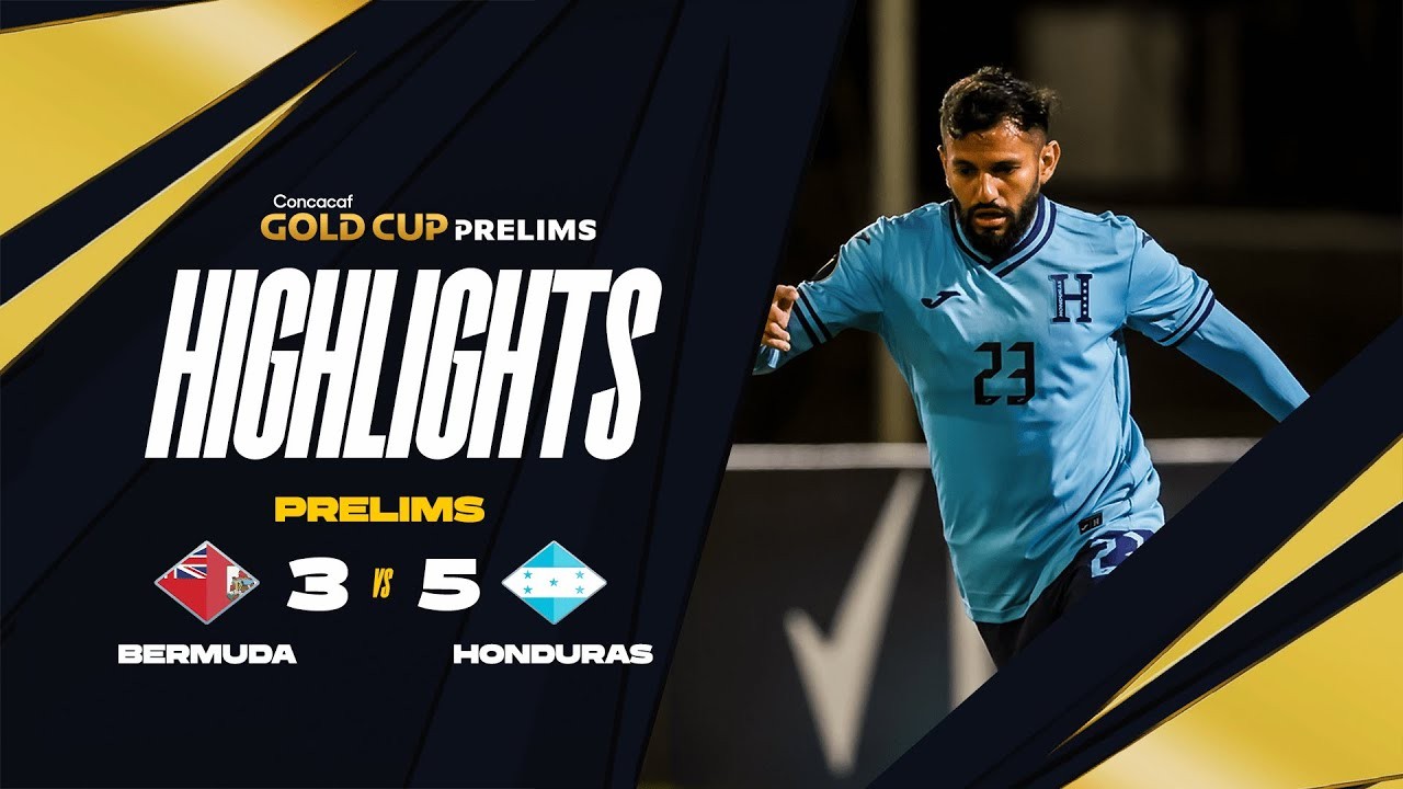 #ไฮไลท์ฟุตบอล [ เบอร์มิวด้า 3 - 5 ฮอนดูรัส ] คอนคาเคฟ โกล์ด คัพ 2025/22.3.68