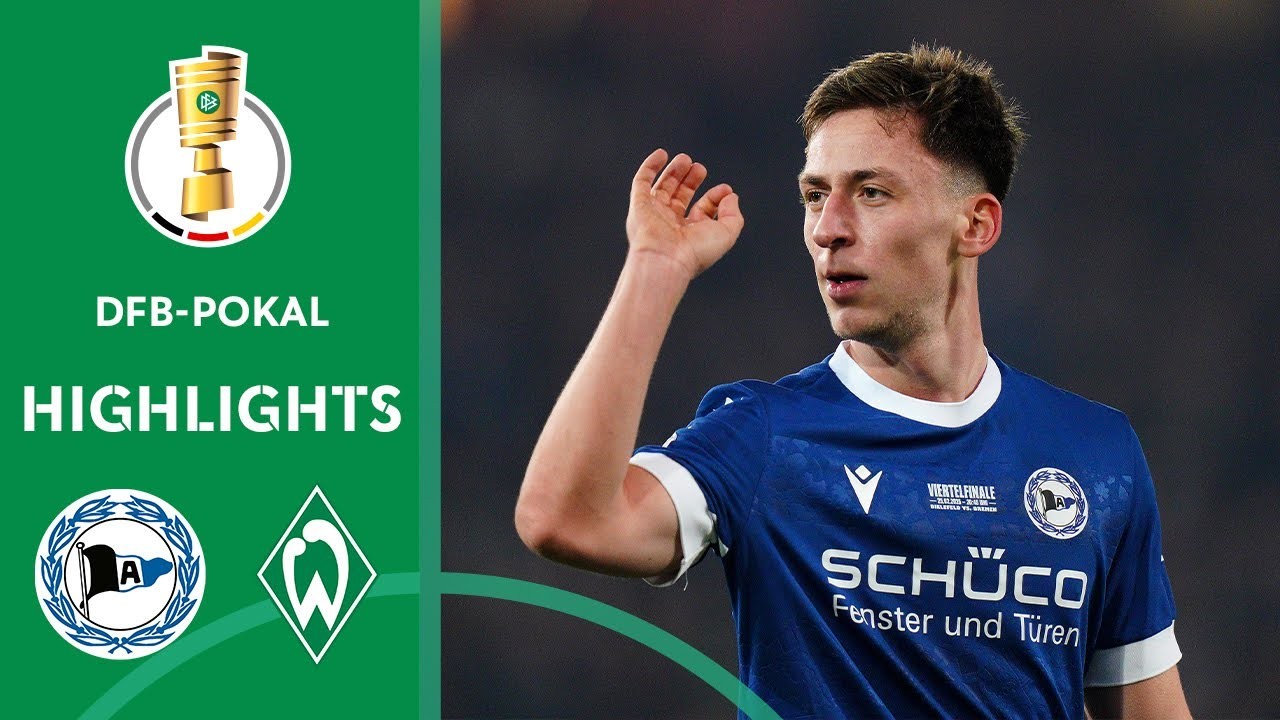 #ไฮไลท์ฟุตบอล [ อาร์มีเนีย บีเลเฟลด์ 2 - 1 แวร์เดอร์ เบรเมน ] เดเอฟเบ โพคาล เยอรมัน 2025/26.2.68