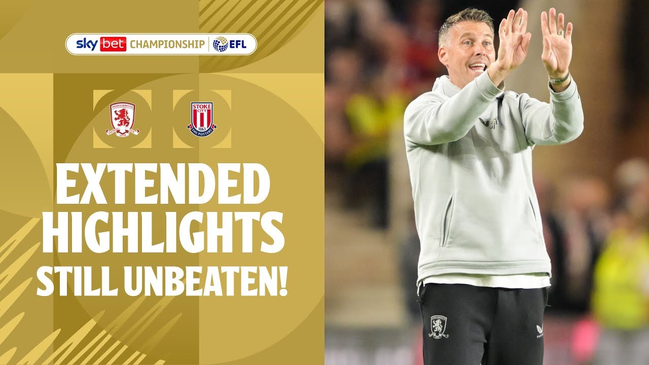 #ไฮไลท์ฟุตบอล [ มิดเดิ้ลสโบรห์ 0 - 0 สโต๊ค ซิตี้ ] เดอะแชมเปี้ยนส์ชิพ อังกฤษ 2025/1.10.68