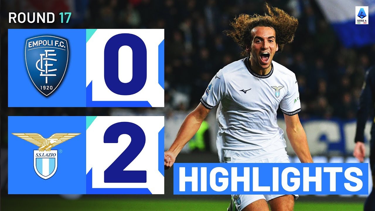#ไฮไลท์ฟุตบอล [ เอ็มโปลี 0 - 2 ลาซิโอ ] กัลโช่ เซเรียอา อิตาลี 2023/23.12.66
