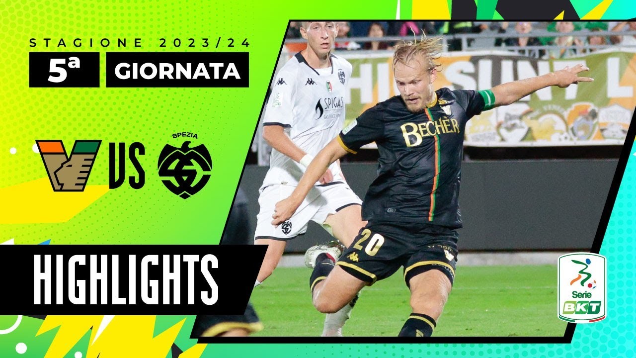 #ไฮไลท์ฟุตบอล [ เอซี เวนิช 1 - 0 สเปเซีย ] เซเรียบี อิตาลี 2023/16.9.66