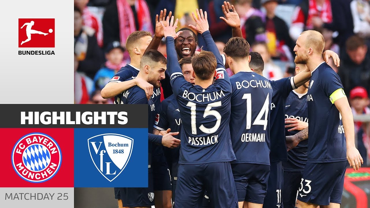 #ไฮไลท์ฟุตบอล [ บาเยิร์น มิวนิค 2 - 3 โบคุ่ม ] บุนเดสลีก้า เยอรมัน 2025/9.3.68