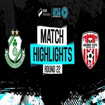 #ไฮไลท์ฟุตบอล [ แชมร็อค โรเวอร์ส 1 - 0 เดอร์รี่ ซิตี้ ] ไอร์แลนด์ พรีเมียร์ลีก 2023
