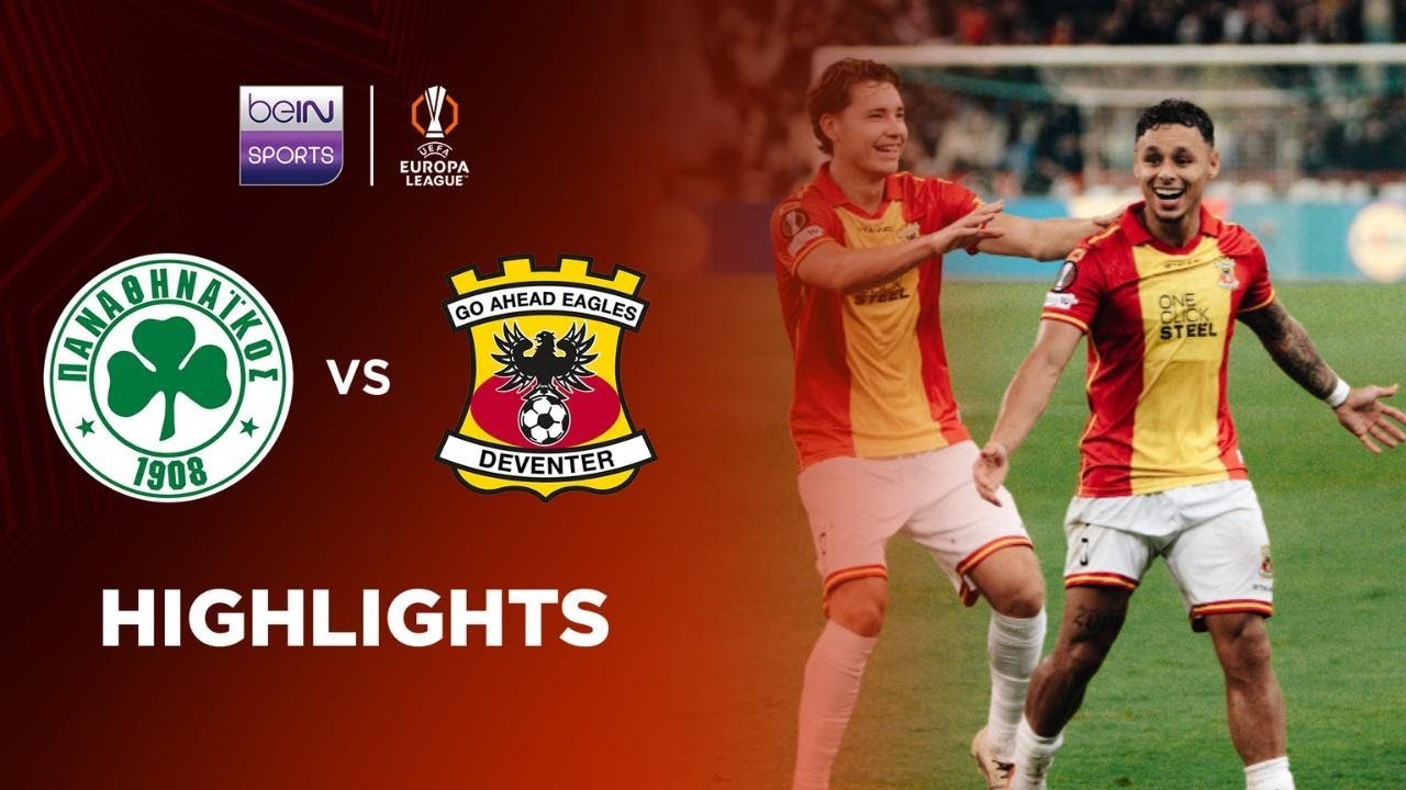 #ไฮไลท์ฟุตบอล [ พานาธิไนกอส 1 - 2 โก อเฮด อีเกิ้ลส์ ] ยูฟ่า ยูโรป้า ลีก 2025/3.10.68