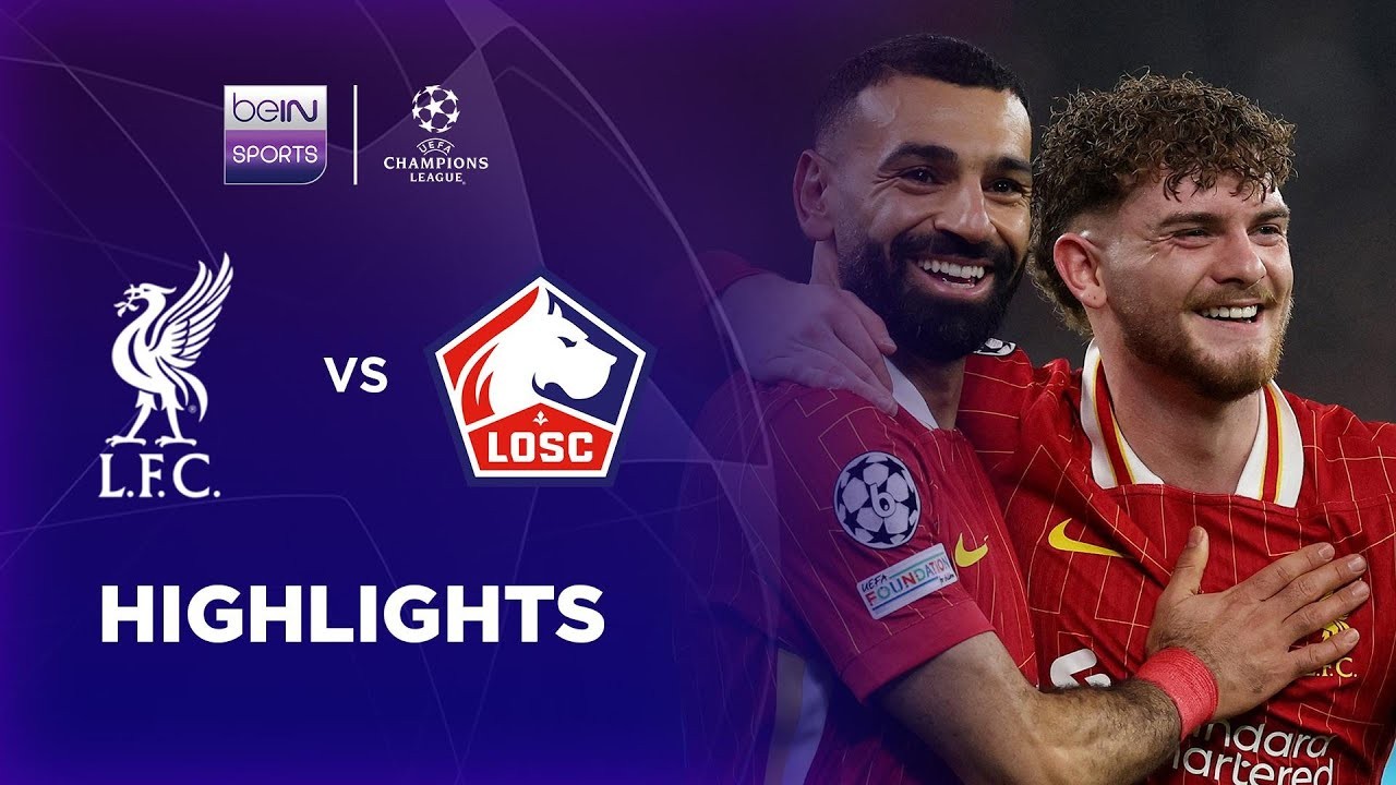 #ไฮไลท์ฟุตบอล [ ลิเวอร์พูล 2 - 1 ลีลล์ ] ยูฟ่า แชมเปี้ยนส์ลีก (รอบแบ่งกลุ่ม) 2025/22.1.68