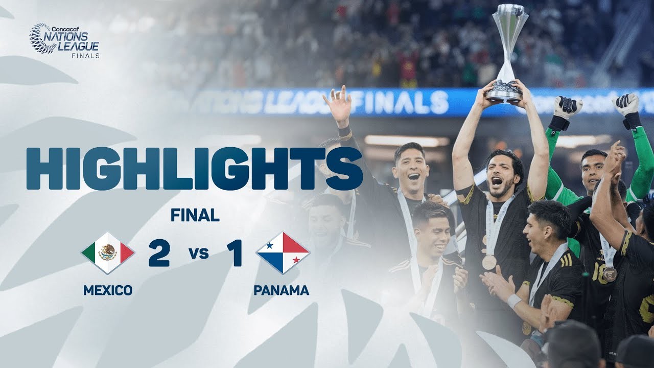 #ไฮไลท์ฟุตบอล [ เม็กซิโก 2 - 1 ปานามา ] คอนคาเคฟ เนชั่นส์ ลีก 2025/24.3.68