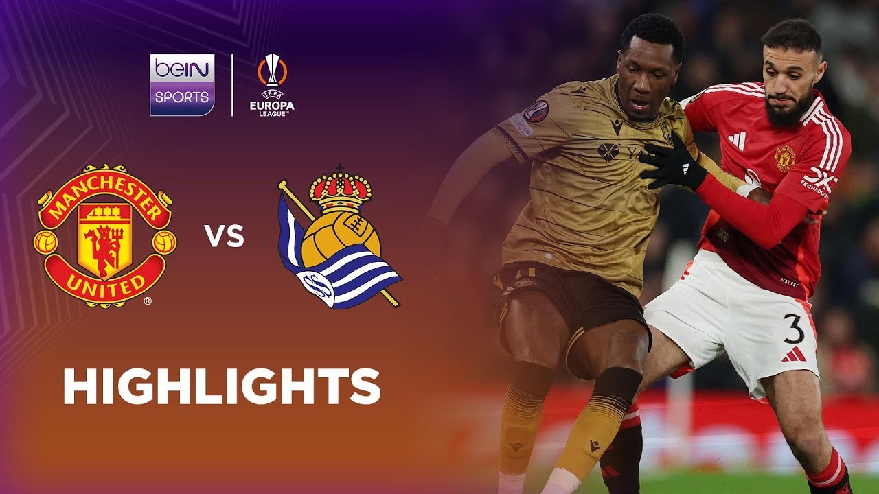 #ไฮไลท์ฟุตบอล [ แมนเชสเตอร์ ยูไนเต็ด 4 - 1 เรอัล โซเซียดาด ] ยูฟ่า ยูโรป้า ลีก (รอบ16ทีมสุดท้าย)นัดสอง 2025/14.3.68