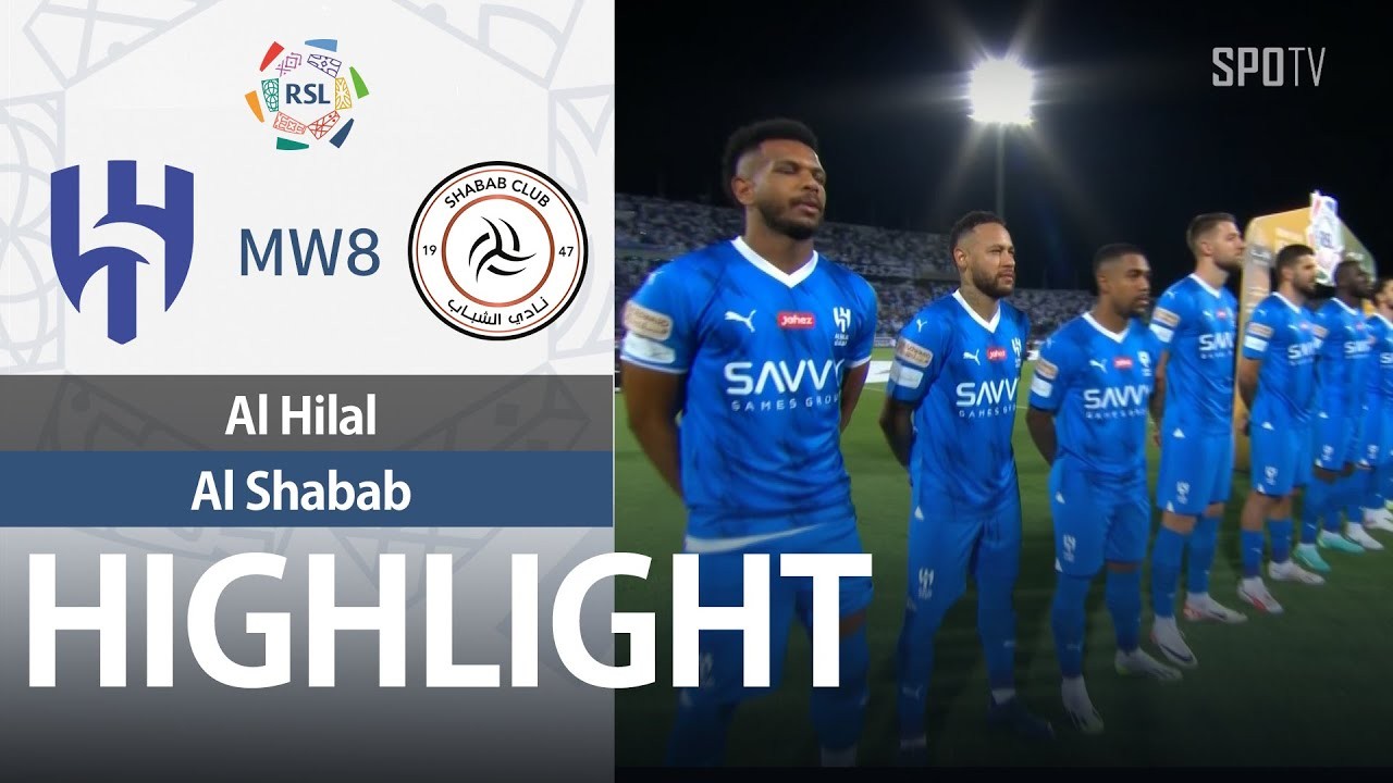 #ไฮไลท์ฟุตบอล [ อัล ฮิลาล 2 - 0 อัล ชาบับ ] ซาอุดีอาระเบีย โปรเฟสชั่นแนล ลีก 2023/30.9.66