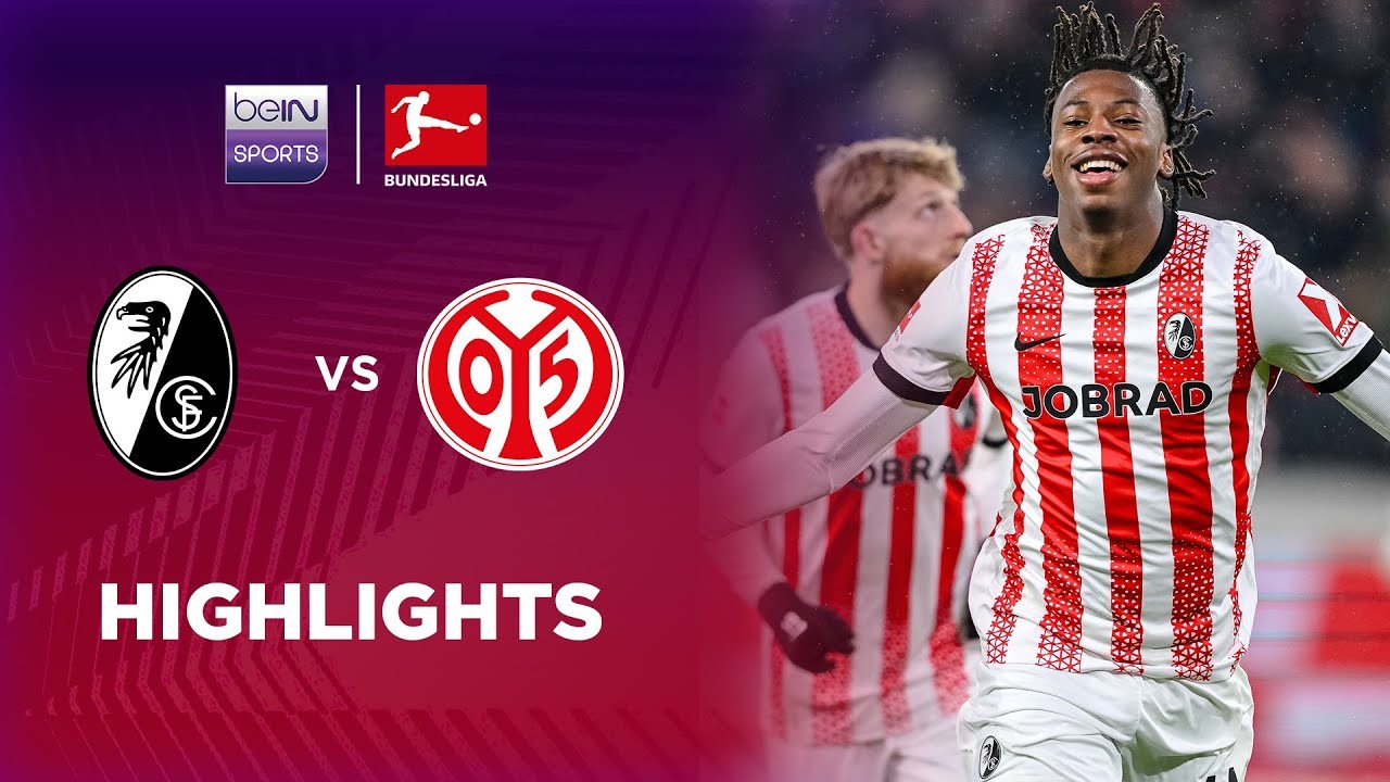 #ไฮไลท์ฟุตบอล [ ไฟร์บวร์ก 4 - 0 ไมนซ์ ] บุนเดสลีก้า เยอรมัน 2025/1.12.68