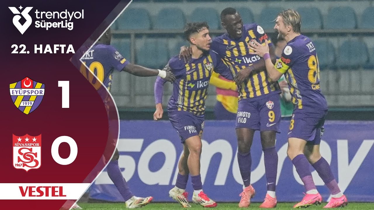 #ไฮไลท์ฟุตบอล [ อียูบสปอร์ 1 - 0 ชีวาสสปอร์ ] ตุรกี ซุปเปอร์ลีก 2025/1.2.68