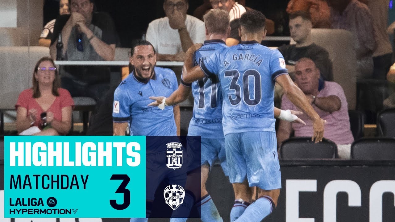 #ไฮไลท์ฟุตบอล [ คาร์ทาเกน่า 0 - 1 เลบานเต้ ] อาเดลานเต้ สเปน 2023