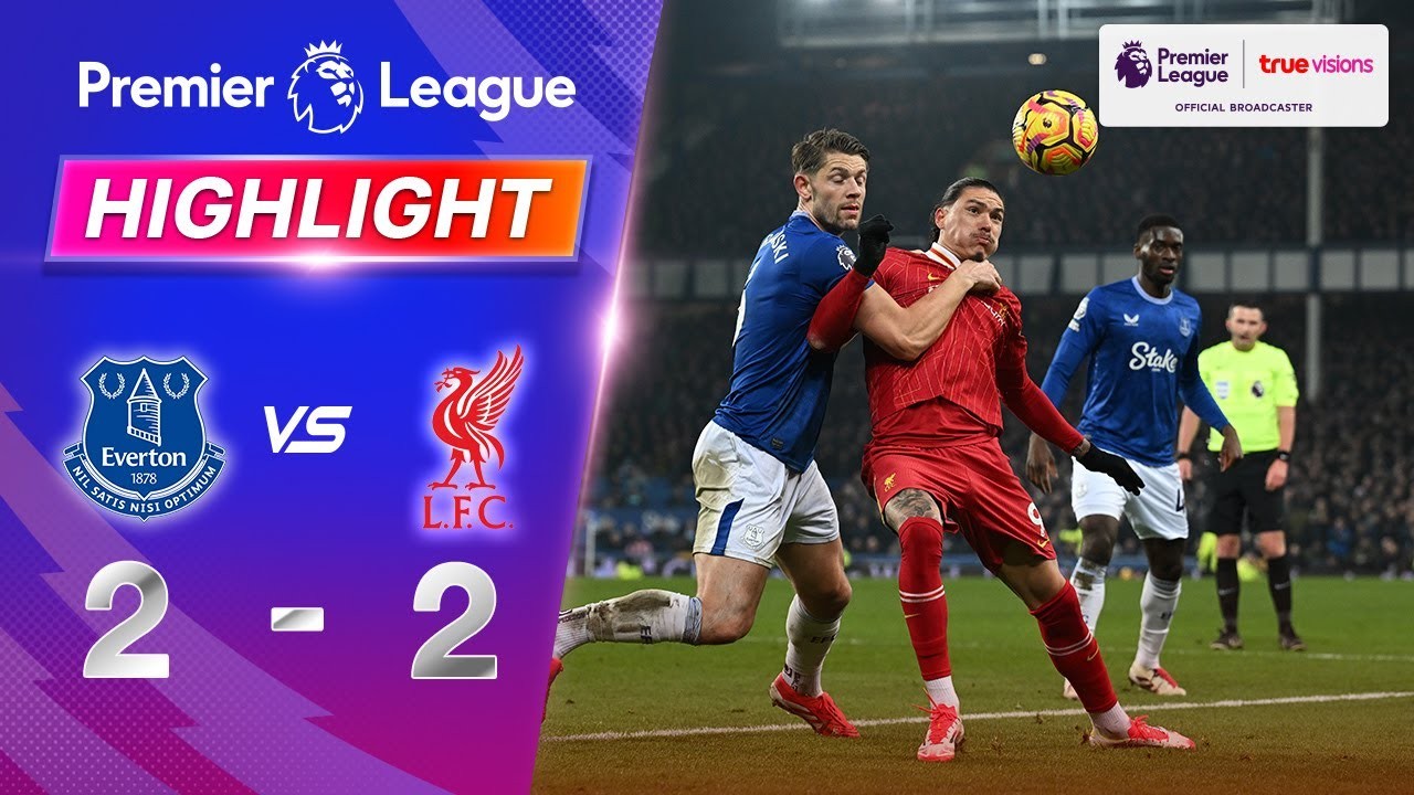 #ไฮไลท์ฟุตบอล [ เอฟเวอร์ตัน 2 - 2 ลิเวอร์พูล ] พรีเมียร์ลีก อังกฤษ 2025/13.2.68