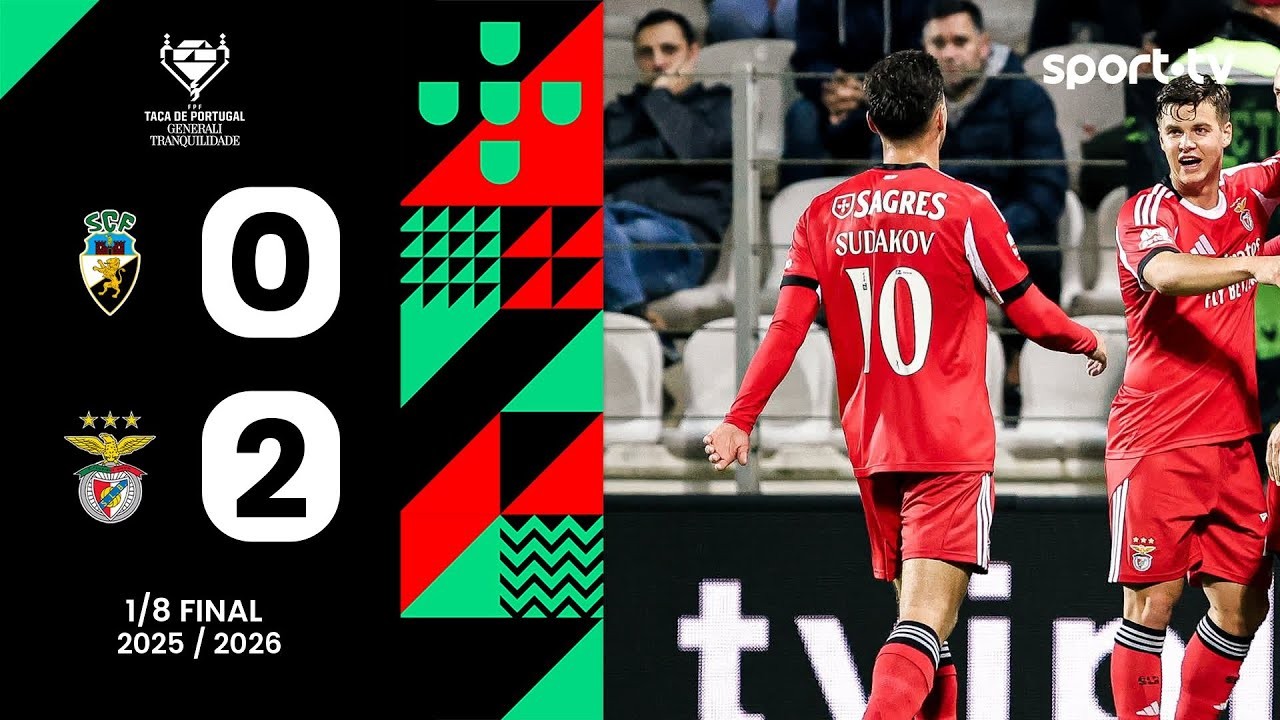 #ไฮไลท์ฟุตบอล [ เอสซี เฟยเรนเซ่ 0 - 2 เบนฟิก้า ] โปรตุเกส คัพ 2025/18.12.68