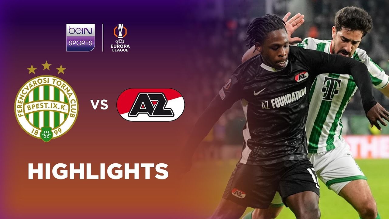 #ไฮไลท์ฟุตบอล [ เฟเรนซ์วารอซี่ 4 - 3 อาแซด อัลค์มาร์ ] ยูฟ่า ยูโรป้าลีก (รอบแบ่งกลุ่ม) 2025/31.1.68