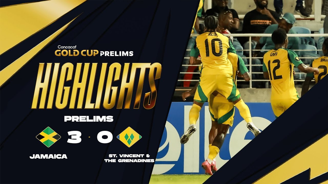 #ไฮไลท์ฟุตบอล [ จาเมก้า 3 - 0 เซนต์วินเซนต์ ] คอนคาเคฟ โกล์ด คัพ 2025/26.3.68