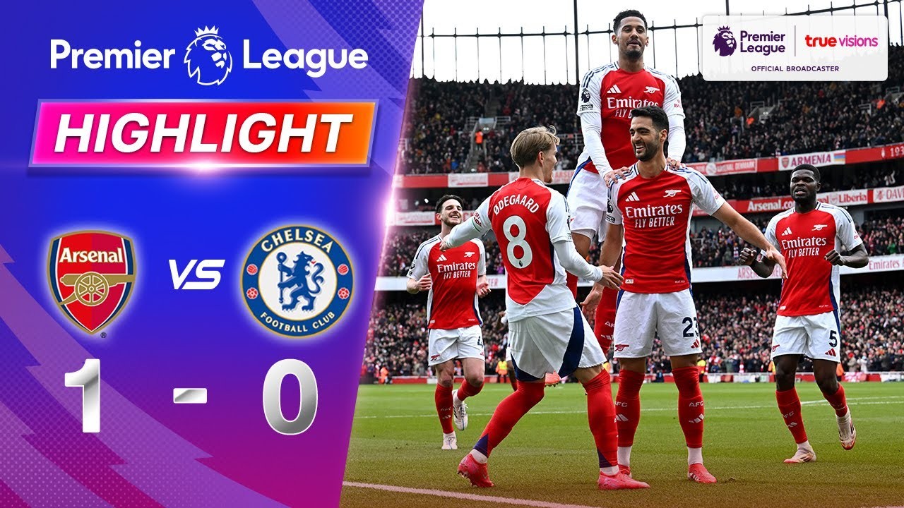 Full Match ย้อนหลัง [ อาร์เซน่อล vs เชลซี ] พรีเมียร์ลีก อังกฤษ 17.3.68