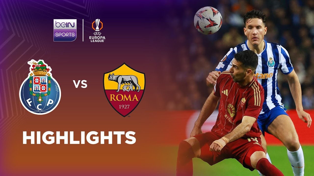 #ไฮไลท์ฟุตบอล [ เอฟซี ปอร์โต้ 1 - 1 เอเอส โรม่า ] ยูฟ่า ยูโรป้า ลีก (รอบเพลย์ออฟ) 2025/14.2.68