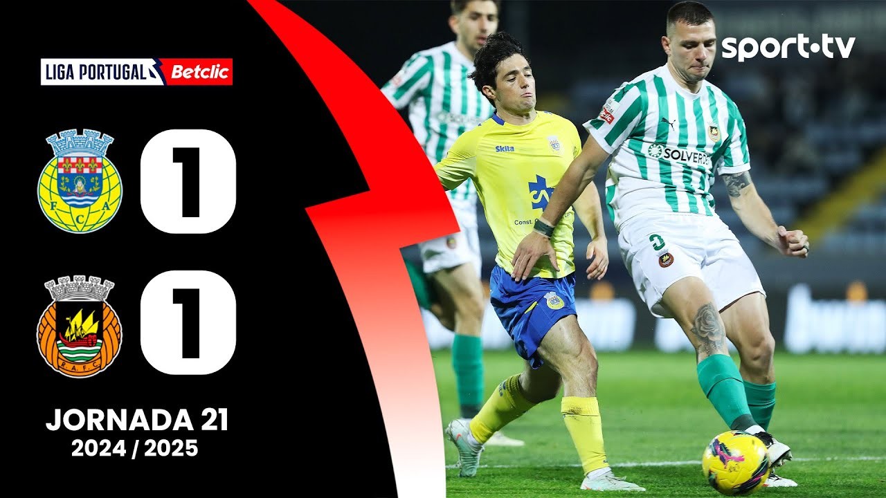 #ไฮไลท์ฟุตบอล [ อารัวก้า 1 - 1 ริโอ อาฟ ] ลีกา ซาเกรส โปรตุเกส 2025/11.2.68