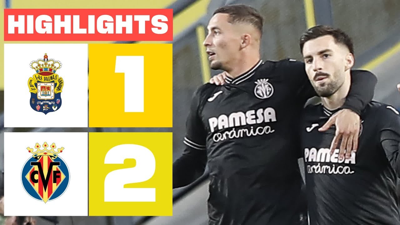 #ไฮไลท์ฟุตบอล [ ลาส พัลมาส 1 - 2 บียาร์เรอัล ] ลาลีก้า สเปน 2025/9.2.68