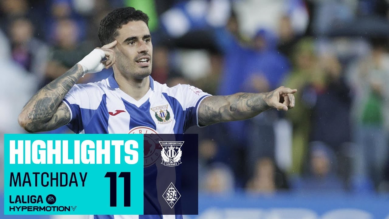 #ไฮไลท์ฟุตบอล [ เลกาเนส 6 - 0 อมอเรเบียต้า ] อเดลันเต้ สเปน 2023/16.10.66