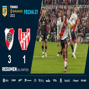 #ไฮไลท์ฟุตบอล [ ริเวอร์เพลท 3 - 1 อินสติทูโต เด คอลโดบา ] อาร์เจนติน่า พรีเมียร์ ดิวิชั่น 2023